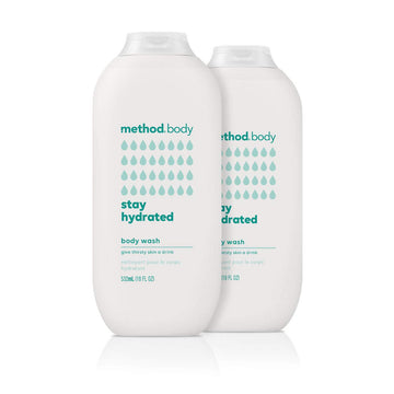 Method Method Body Wash, Stay Hydrated, 18 Ounces, 2 Pack, Stay Hydrated, 18 Fluid_Ounces