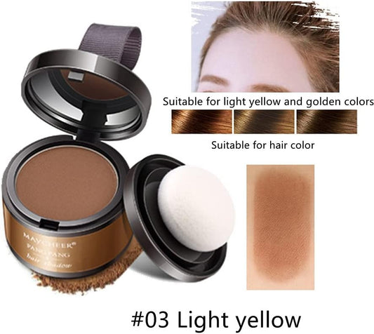 2-In-1 Hair Color Stick & Comb, Safe And Convenient Comb Hair Dye, Touch Up Stick, Waterproof And Sweatproof For Quick Touch,03# Brown