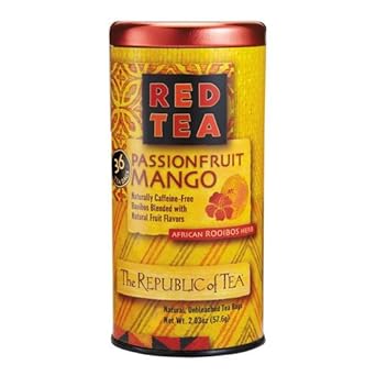 The Republic Of Tea Passionfruit Mango Red Tea, 36 Tea Bags