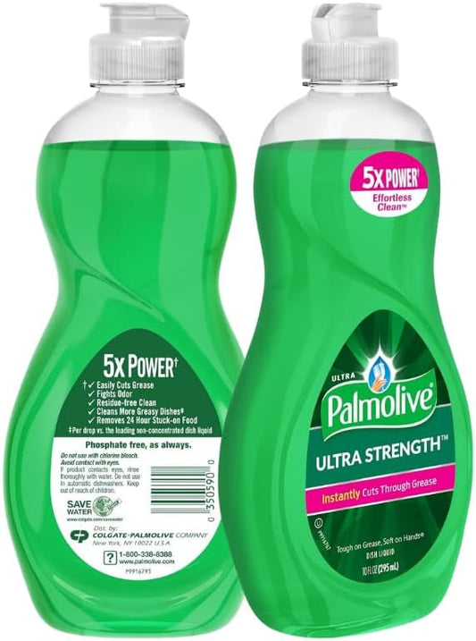 Palmolive Ultra Strength Dish Soap -10 Fl Oz (Pack of 2)