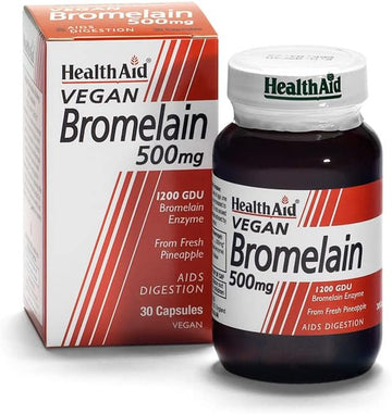 HealthAid Bromelain 500mg - 30 Vegicaps