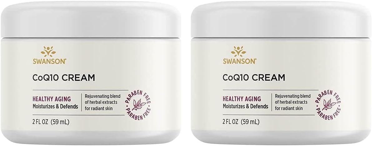 Swanson Coq10 Cream 2 Fl Ounce (59 Ml) Cream (2 Pack)