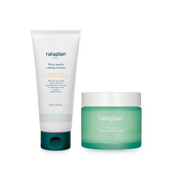 Rataplan Water Parsley Calming Moisture Cream & Cleanser Set