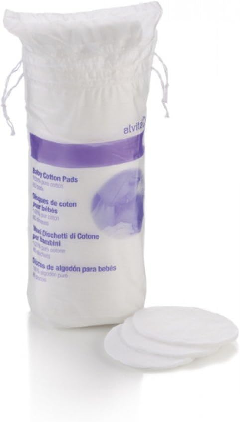 Alvita Cosmetic Pads Square, 50'S (Pack of 1)