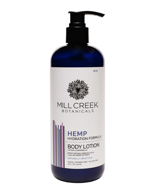 Mill Creek Botanicals Hemp Lotion 14 Oz (1 Bottle) : Beauty & Personal Care