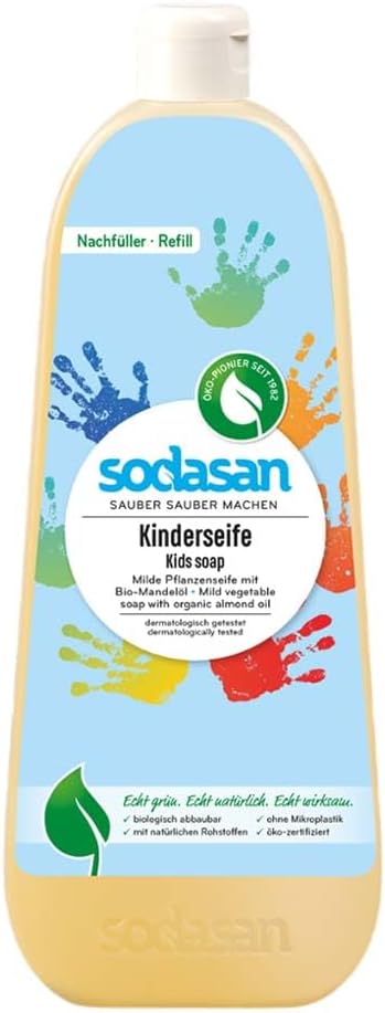 Sodasan Children'S Soap Liquid Refill 1L (3)
