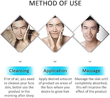 Aichun Beauty Beard Oil Mustache Hair Pure Natural Nutrients Skin Cleansing Vitamins Grapefruit Seed Oil Ginger Andrea Hair 30Ml : Beauty & Personal Care