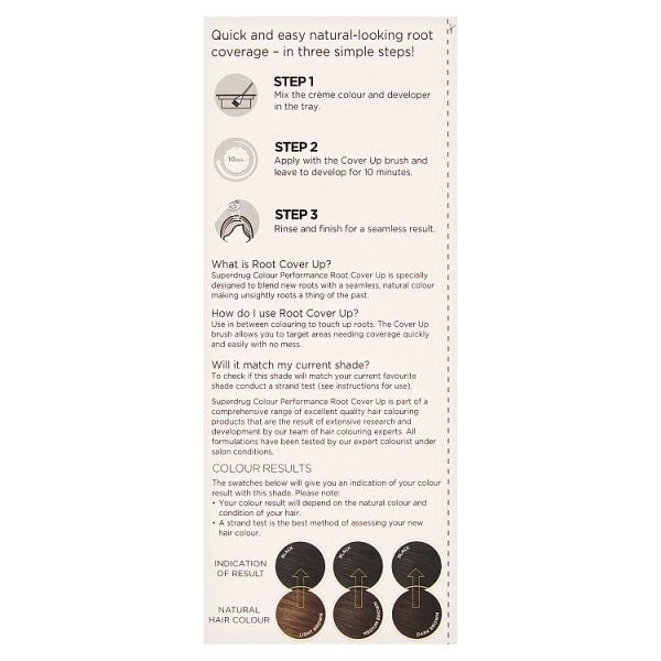 Performance Root Cover Up Black 2.0