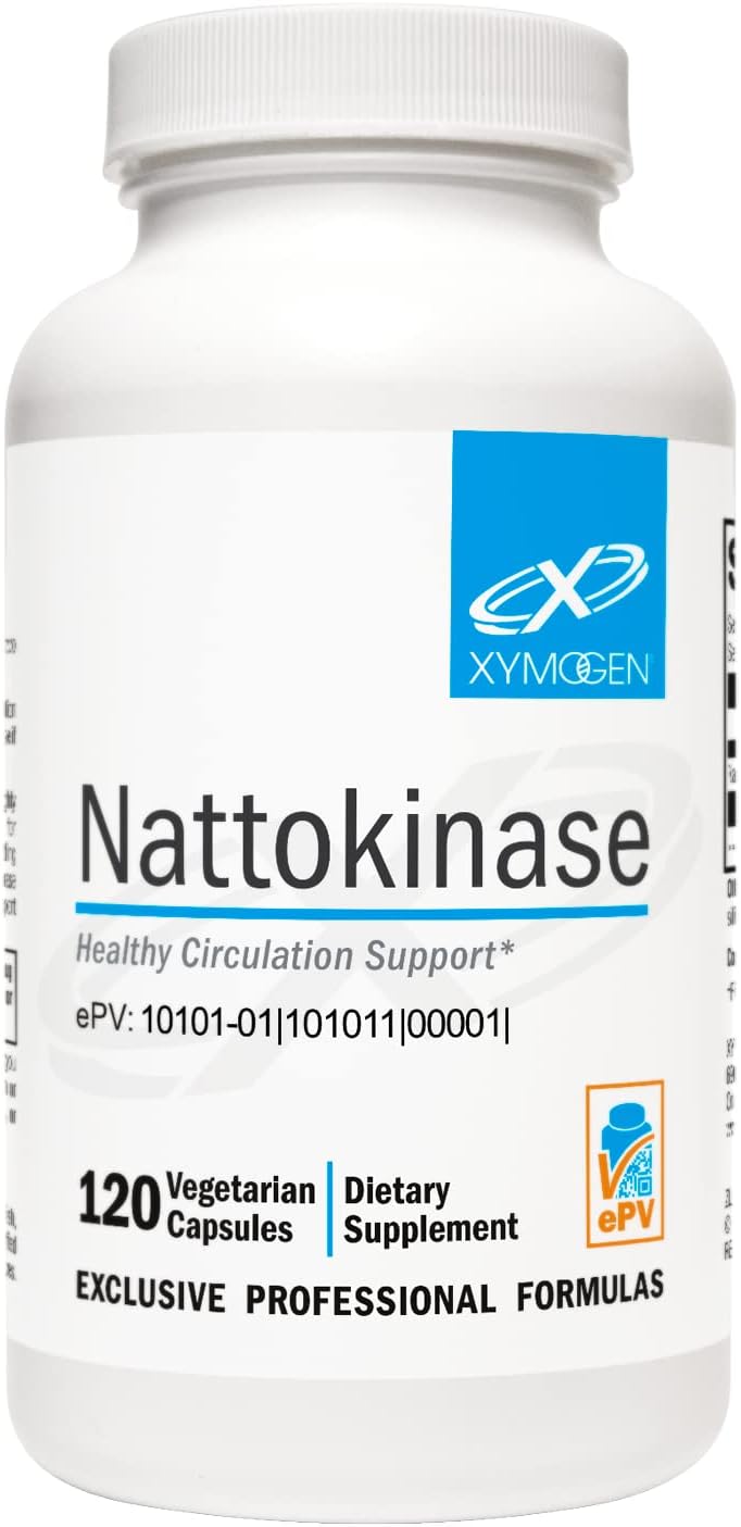XYMOGEN Nattokinase (120 Capsules)
