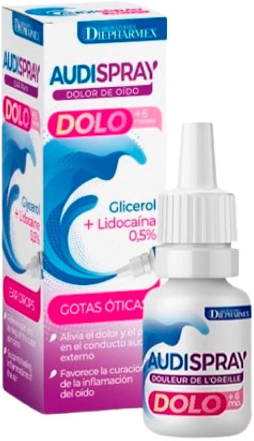 Audispray Audyspray Dolo Ear Drops 7Gr, Black, Standard