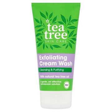 Tea Tree Exfoliating Cream Wash 150Ml