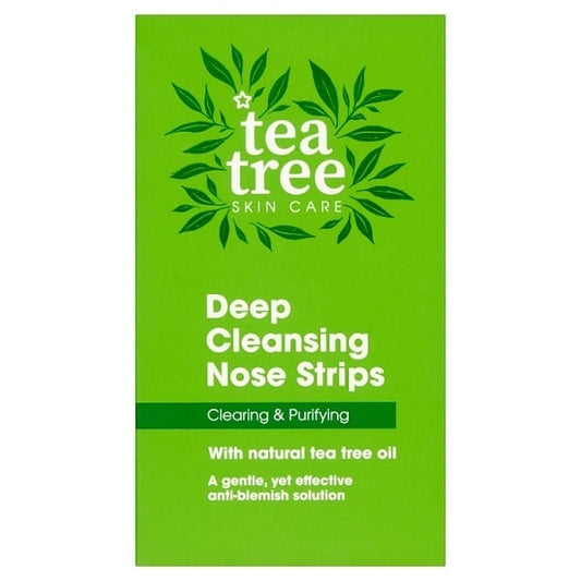 Tea Tree Nose Pore Strips X6