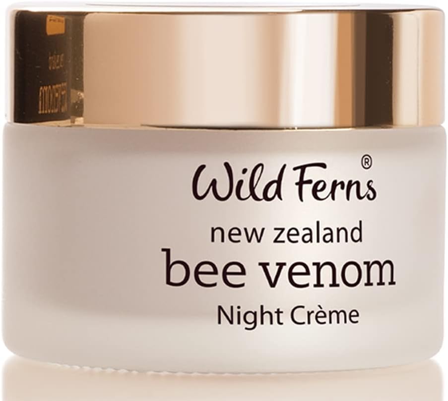 Wild Ferns Bee Venom Night Crème, 96% Natural, 47 Grams