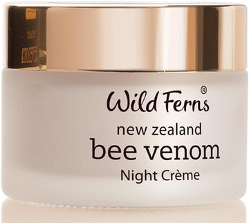 Wild Ferns Bee Venom Night Crème, 96% Natural, 47 Grams