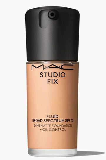 Mac - Studio Fix Fluid Foundation Spf 15 24H Matte + Fat Control, Nw20 Beige