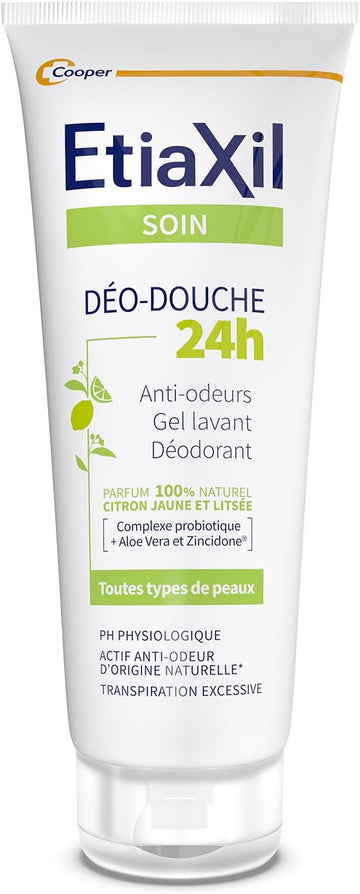 Etiaxil Déo-Douche 24H Deodorant Shower Gel Lemon And Litsea 200Ml