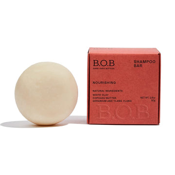 B.O.B Bars Over Bottles Shampoo Bar | Nourishing Solid Shampoo | Ph Balanced For Dry Hair | Eco-Friendly, Vegan, Waterless, Solid