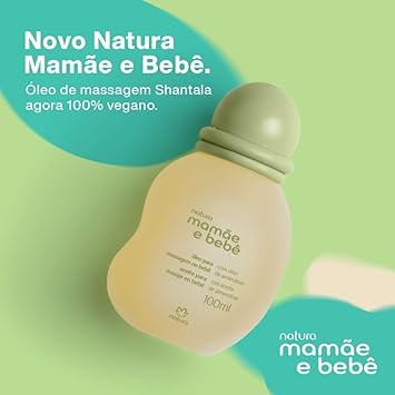 Natura - Linha Mamae e Bebe - Oleo Para Massagem no Bebe 100 Ml - (Natura - Mom & Baby Collection - Baby Massage Oil 3.38 Fl Oz) : Baby