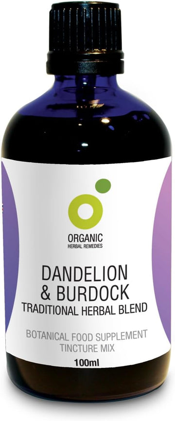 Organic Herbal Remedies 100 Ml Dandelion And Burdock