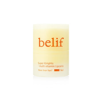 Belif Super Knights Multivitamin Lipcerin, Multi-Purpose Glossy Vitamin C Lip Butter Balm, Smooths Lip Texture & Strengthens Lip Barrier, Hydrating, Korean Skin Care Makeup