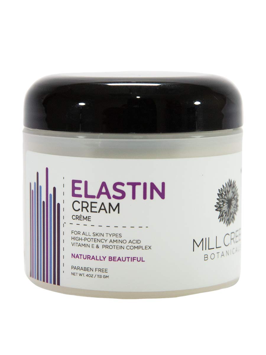 Mill Creek Botanicals Elastin Cream , 4 Ounce : Beauty & Personal Care