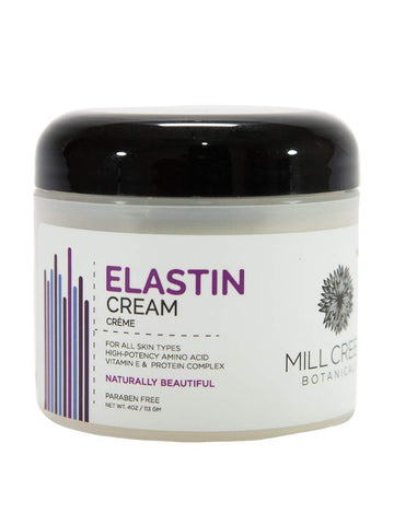Mill Creek Botanicals Elastin Cream , 4 Ounce : Beauty & Personal Care