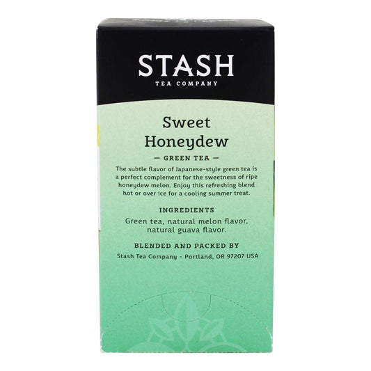 Sweet Honeydew Green Tea Stash Tea 18 Bag