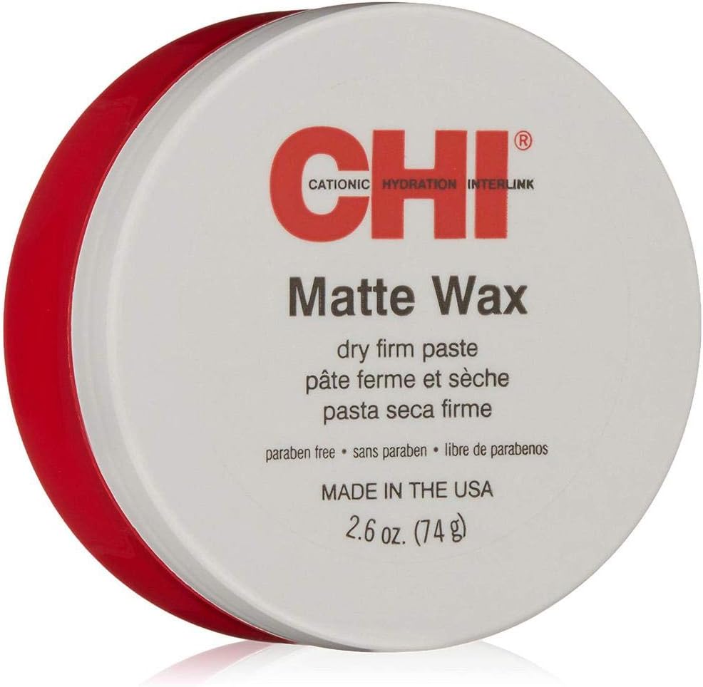 Chi Matte Wax Dry Firm Paraben Free Paste, 74G