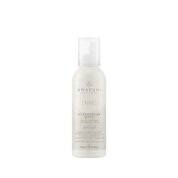 Awapuhi Wild Ginger By Paul Mitchell Hydrocream Whip Mousse, Frizz Control, Touchable Hold, For All Hair Types, 6.7 Oz