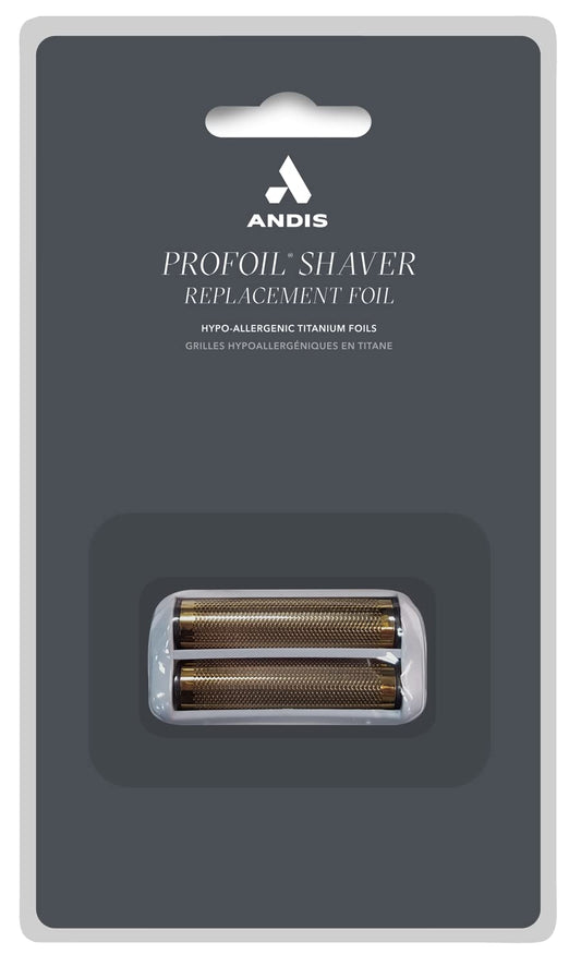 Andis 17285 Replacement Lithium Titanium Foil Assembly For The Profoil Shaver, Gray