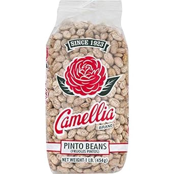 Camellia Brand Dried Pinto Beans, 1 Pound (Pack of 6)