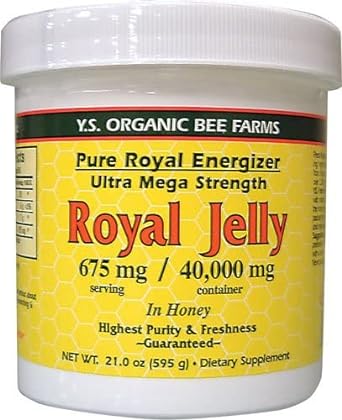 YS Royal Jelly/Honey Bee - Royal Jelly In Honey Ultra Strength, 21 oz