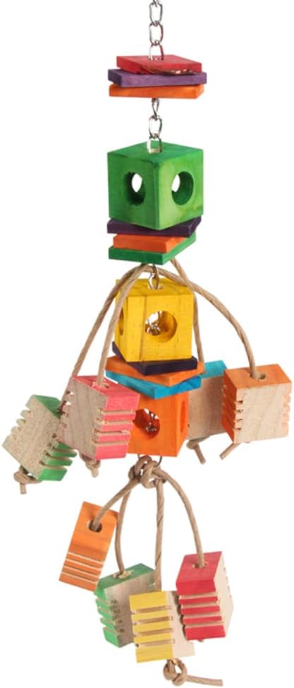 Dancing Foraging Cubes Parrot Toy