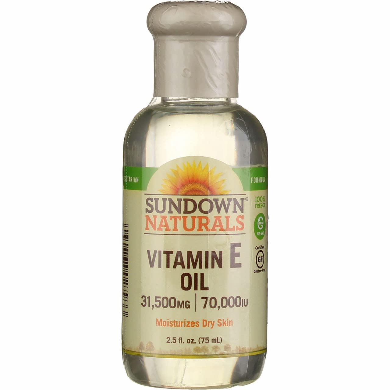 Sundown Naturals Vitamin E Oil 70,000 IU - 2., Pack of 5