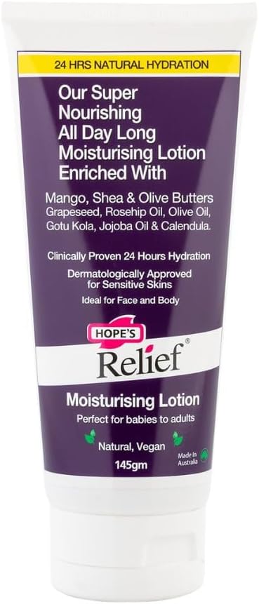 Hope's Relief, Best Body Moisturizers for Sensitive Skin, Eczema Relief, Psoriasis Scalp Treatment & Dermatitis body lotion : Amazon.co.uk: Beauty