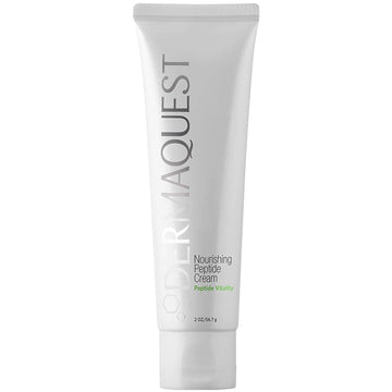 Dermaquest Peptide Vitality Nourishing Peptide Cream - Anti Aging, Hydrating, Face Moisturizer Reduces Wrinkles & Fine Lines - For Normal To Dry Skin - For Men & Women (2Oz)