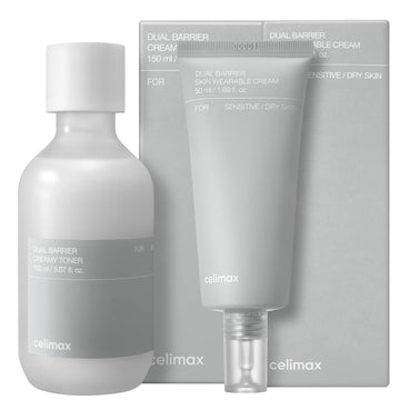 Celimax Dual Barrier Creamy Toner & Long Lasting Cream Skincare Duo