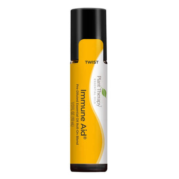Plant Therapy Immune Aid Essential Oil Blend 10 Ml (1/3 Oz) 100% Pure, Pre-Diluted Roll On, Therapeutic Grade