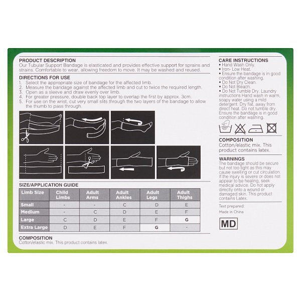 Tubular Bandage Size G