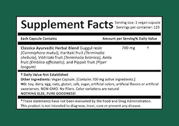 Trifala Guggul - Metabolic & Detox Harmony