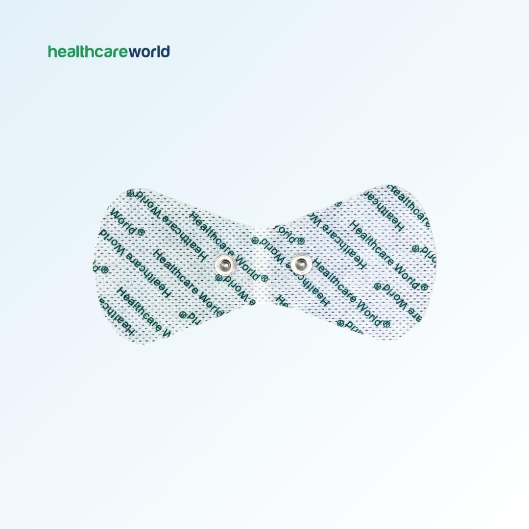 Healthcare World Wireless TENS Electrode Pads Self-Adhesive Gel Pads with 3.5mm Stud Connection Butterfly Shaped Pads Compatible with Beurer, Sanitas, KTR-2492 and Yucen Tens Machines - 2 Pairs : Amazon.co.uk: Health & Personal Care