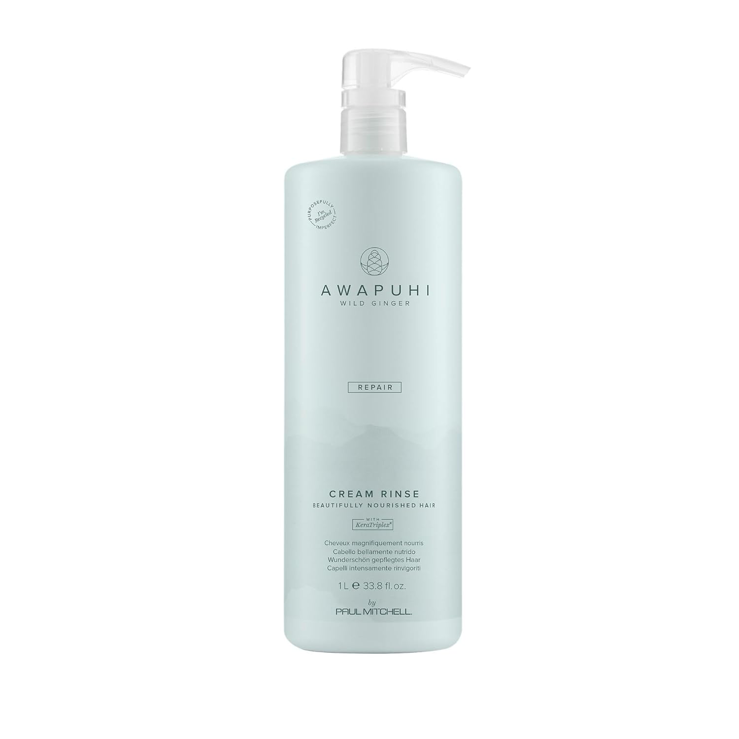 Awapuhi Wild Ginger By Paul Mitchell Cream Rinse, Detangles + Repairs, For Dry, Damaged + Color-Treated Hair