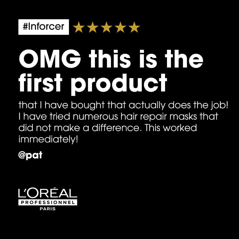 L’Oréal Professionnel Mask, For Fragile, Breaking and Weakened Hair, Serie Expert Inforcer, 250 ml : Amazon.co.uk: Beauty