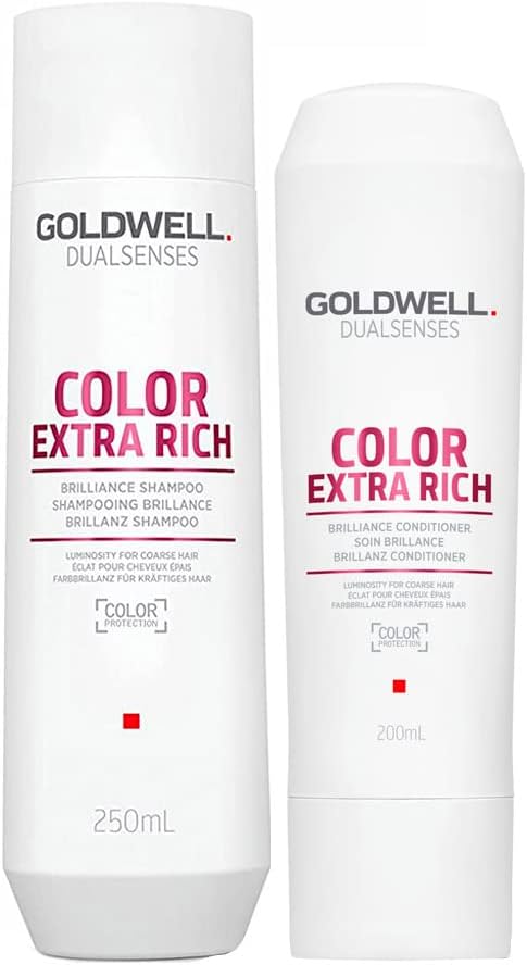Goldwell Dualsenses Colour Extra Rich Brilliance Shampoo 250Ml Conditioner 200Ml
