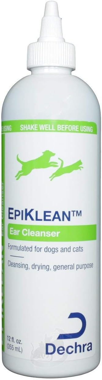 Dechra EpiKlean Ear Cleanser for Cats and Dogs 12 oz : Pet Supplies