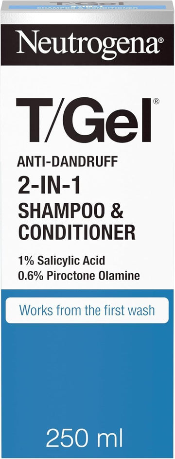 Neutrogena Gel 2 In 1 Anti Dandruff Shampoo And Conditioner Jasmine 250 Ml (Pack Of 2)