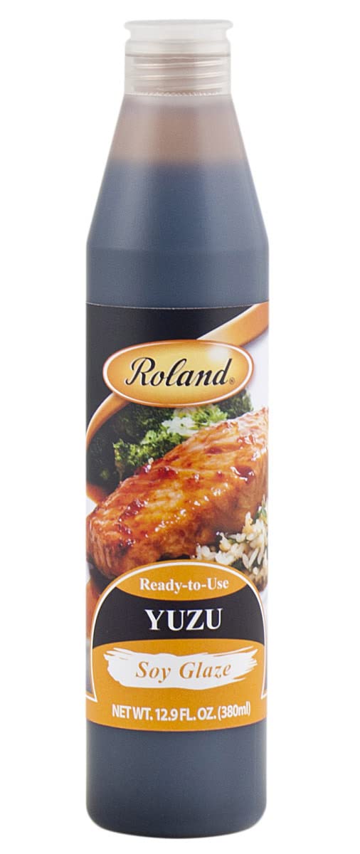 Roland Foods Yuzu Soy Glaze, Specialty Imported Food, 12.88 Ounce Bottle