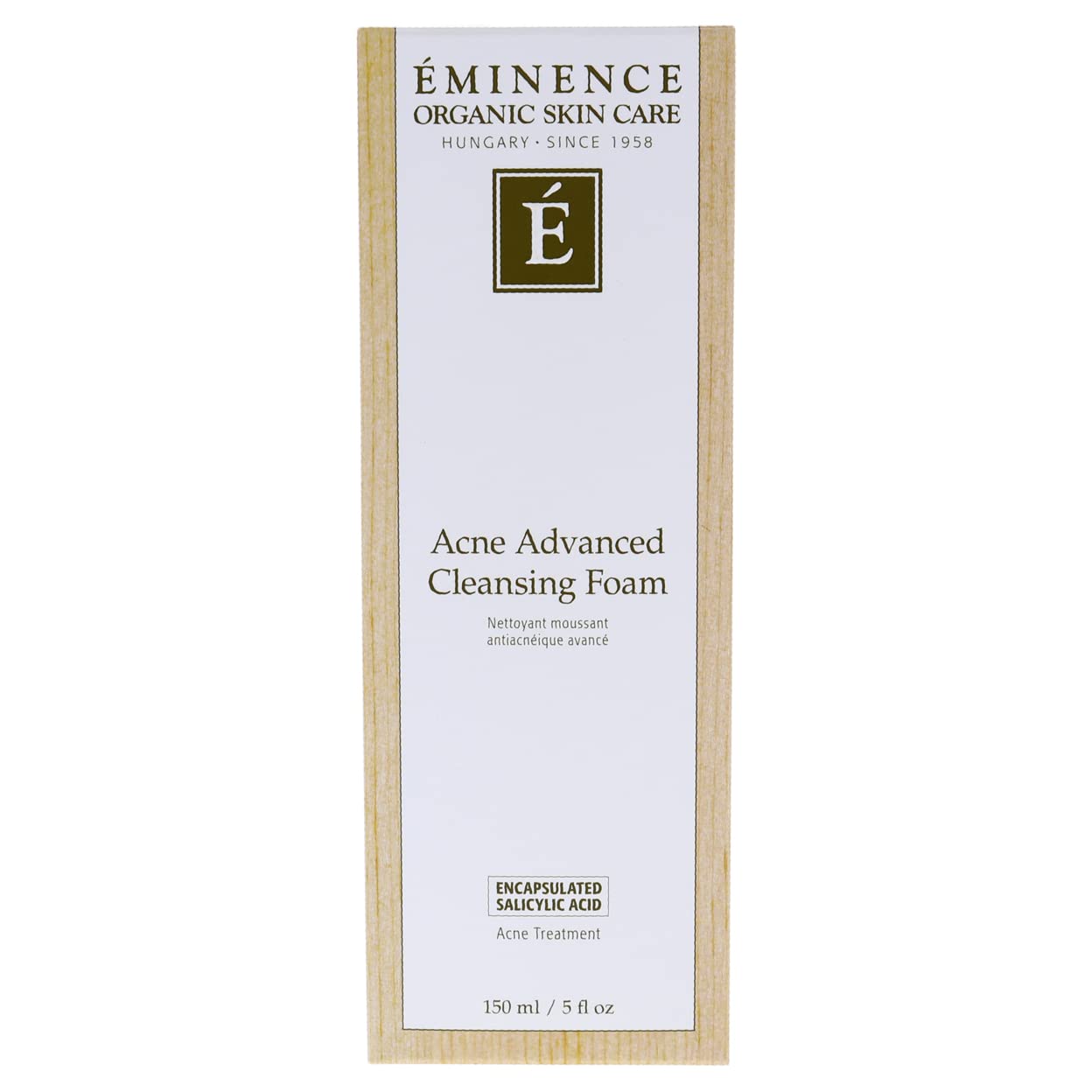 Eminence Acne Advanced Cleansing Foam For Unisex - 5 Oz Cleanser : Beauty & Personal Care
