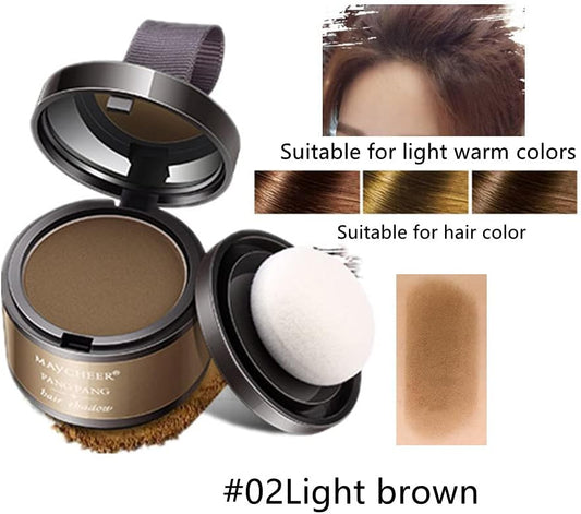 Hairline Powder, Hair Shadow, Hair Root Concealer, Hairline Shadow Cover Up Powder Use For Filling In Thinning Hair, Hair Root Concealer For Makeup For Men And Women, Gray