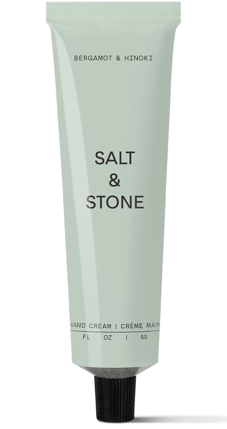 SALT & STONE Hand Cream | Hand Cream for Women & Men | Hydrates, Nourishes & Softens Skin | Restores Dry Cracked Hands | Fast-Absorbing | Cruelty-Free & Vegan (2 fl oz)